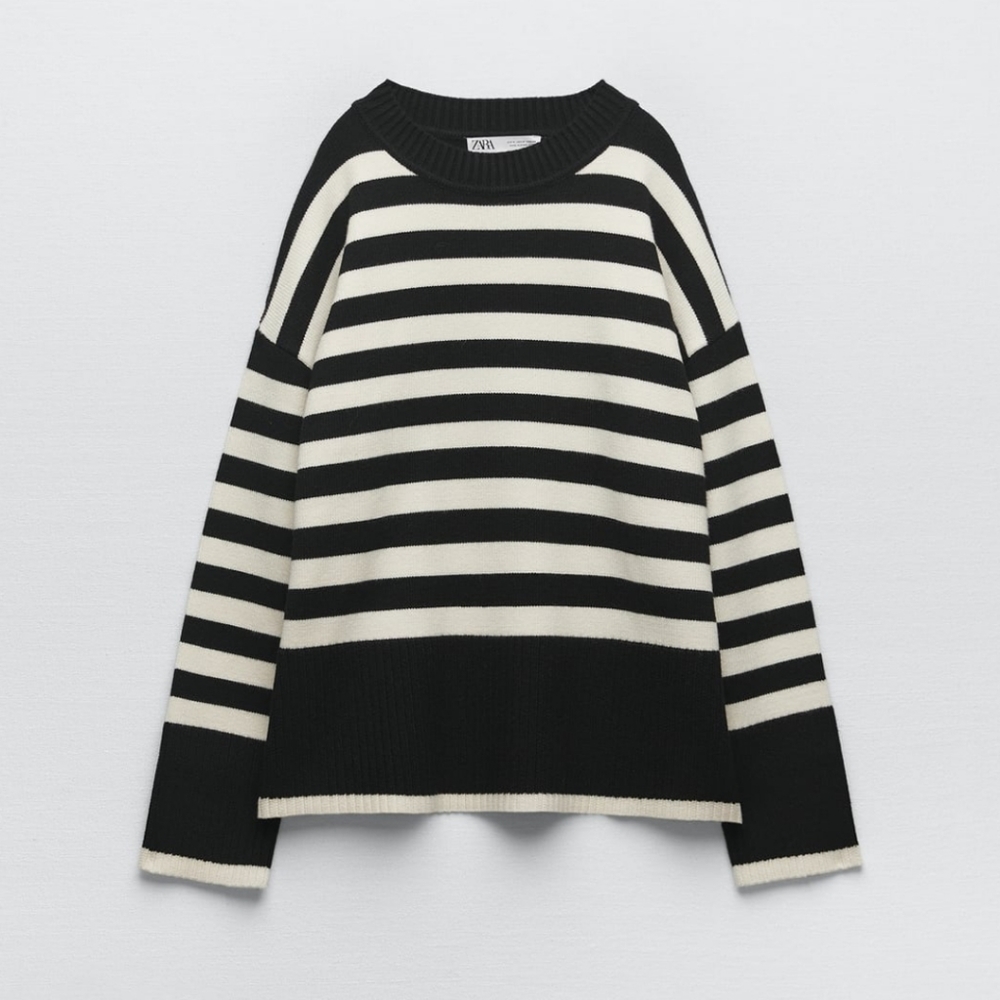 NWT Zara Striped Sweater